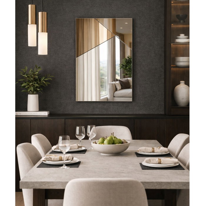 Hanah Home Espejo Ecológico Flotal-E Vertex - Bronze v2